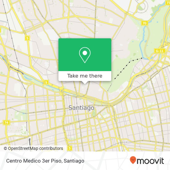 Mapa de Centro Medico 3er Piso