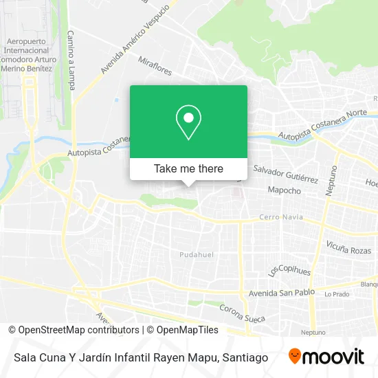 Sala Cuna Y Jardín Infantil Rayen Mapu map