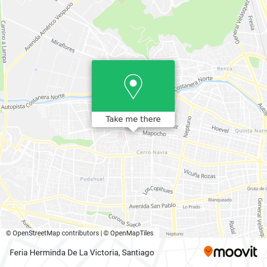 Feria Herminda De La Victoria map