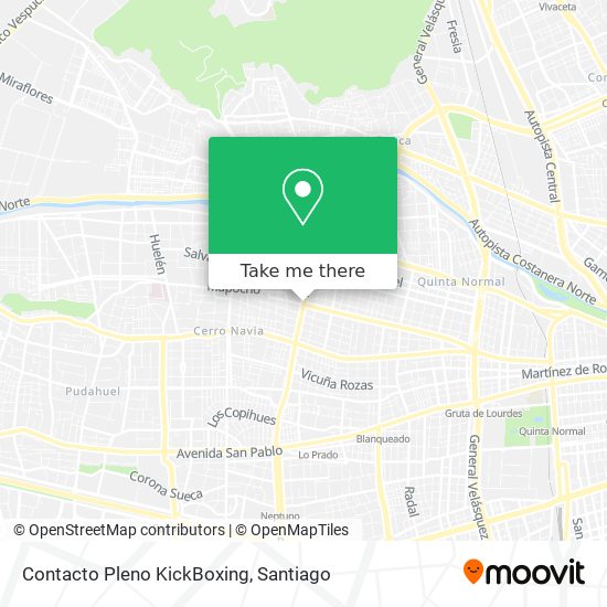 Contacto Pleno KickBoxing map