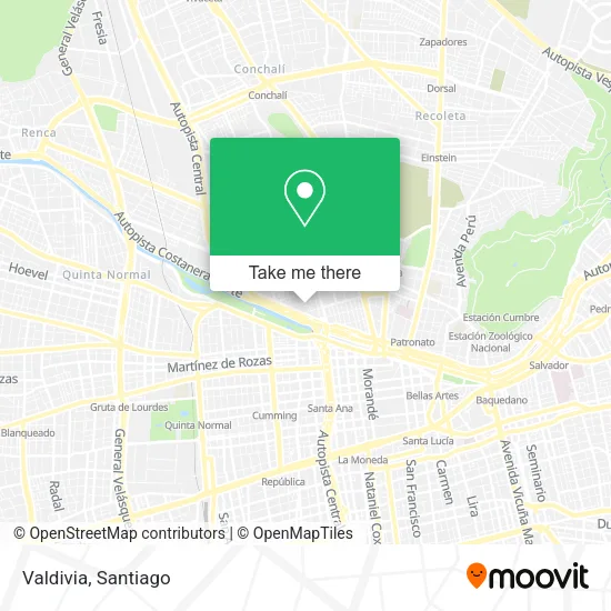 Valdivia map