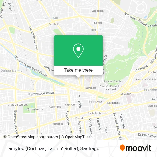 Tamytex (Cortinas, Tapiz Y Roller) map