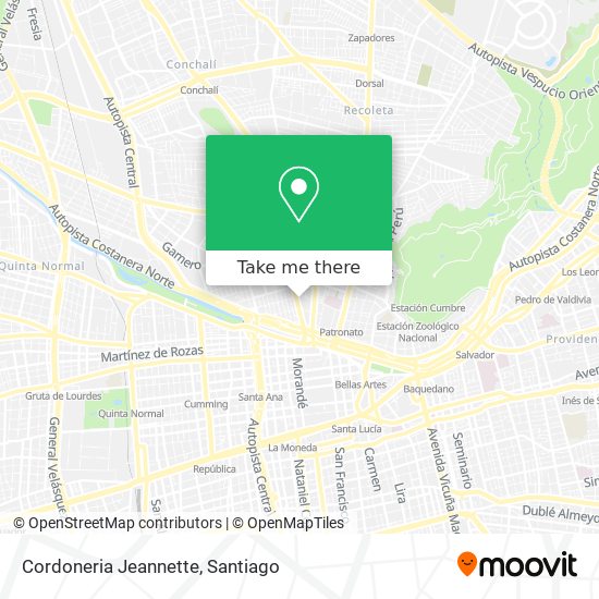 Cordoneria Jeannette map