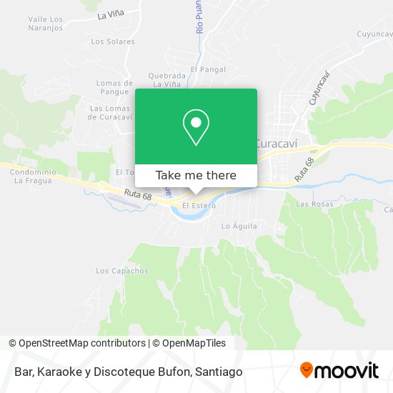 Bar, Karaoke y Discoteque Bufon map