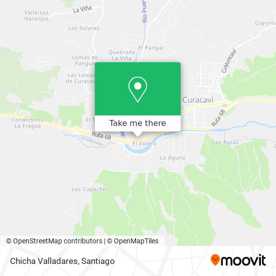 Chicha Valladares map