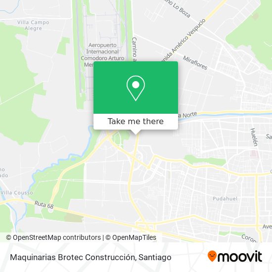 Maquinarias Brotec Construcción map