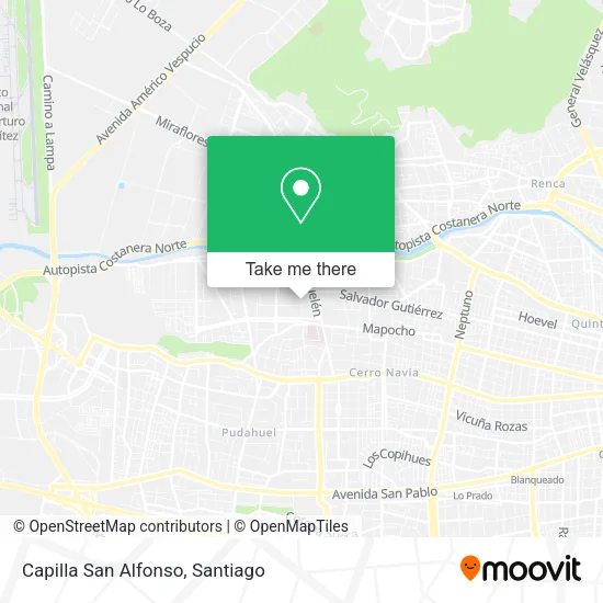 Capilla San Alfonso map