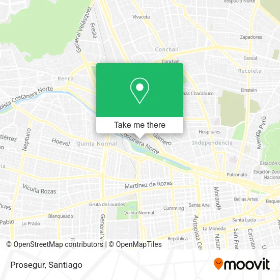 Prosegur map