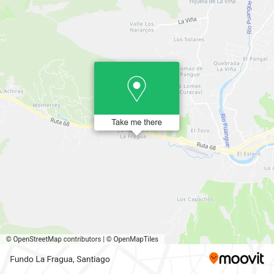 Fundo La Fragua map