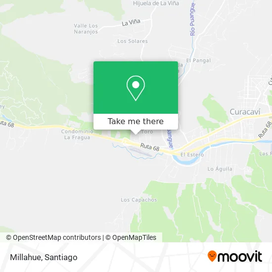 Millahue map