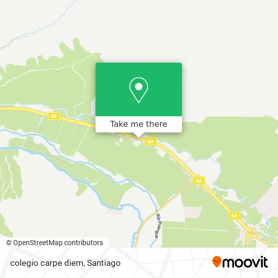 colegio carpe diem map