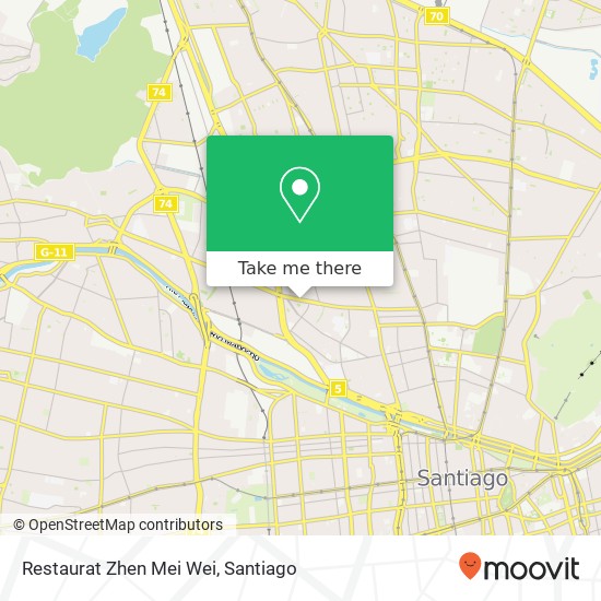 Restaurat Zhen Mei Wei map