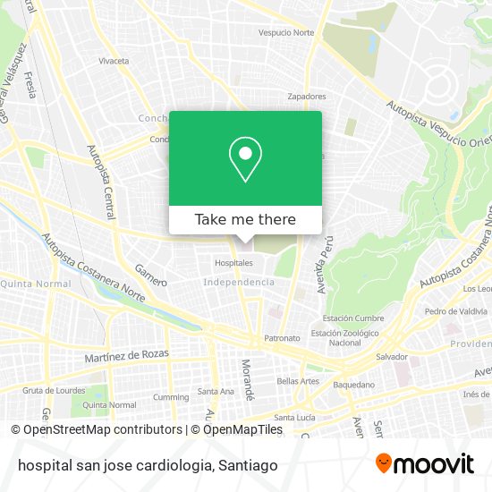 hospital san jose cardiologia map