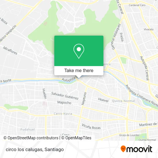 circo los calugas map
