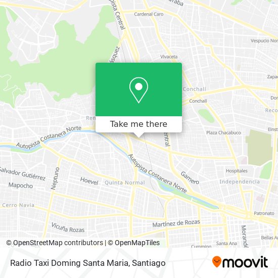 Radio Taxi Doming Santa Maria map