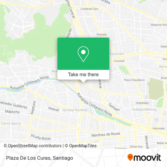 Plaza De Los Curas map