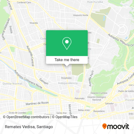 Remates Vedisa map