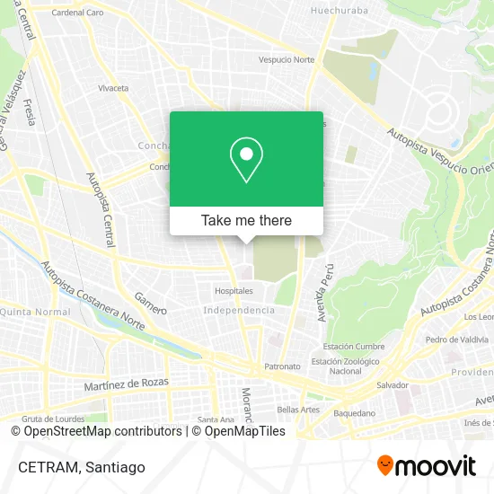 CETRAM map