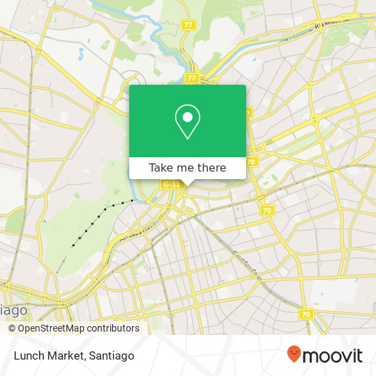 Lunch Market map