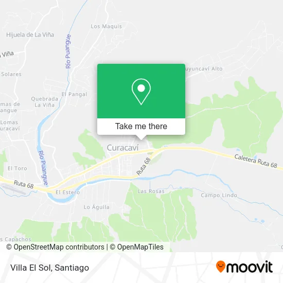 Villa El Sol map