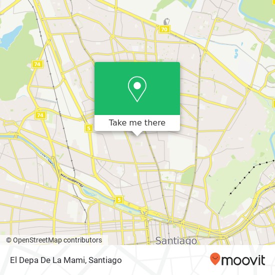 El Depa De La Mami map