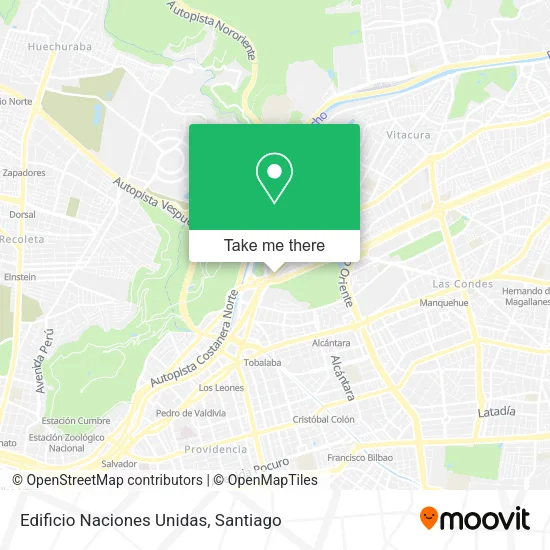 Edificio Naciones Unidas map