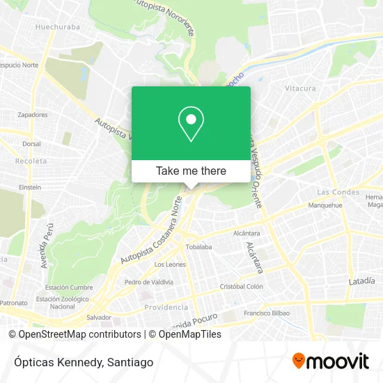 Ópticas Kennedy map