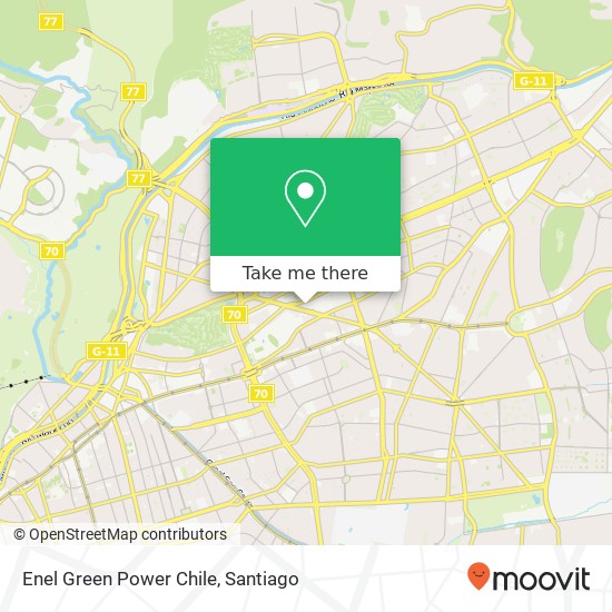 Enel Green Power Chile map