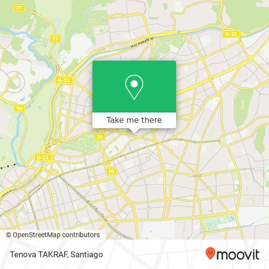 Tenova TAKRAF map