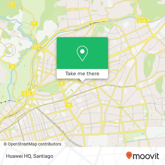Huawei HQ map