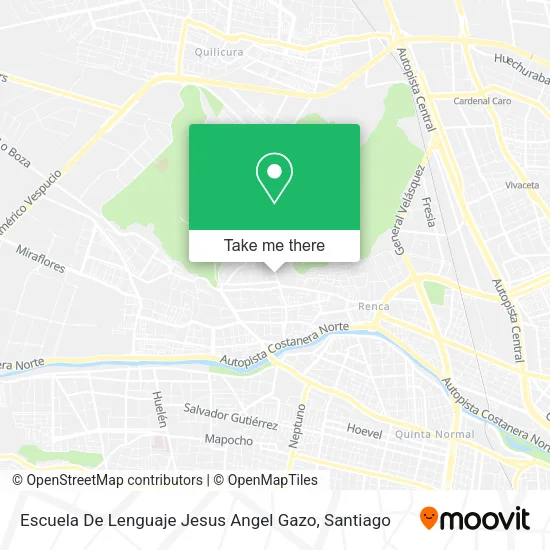 Escuela De Lenguaje Jesus Angel Gazo map