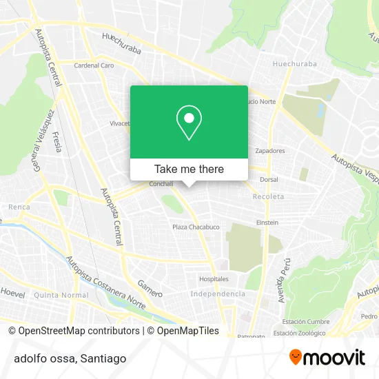 adolfo ossa map