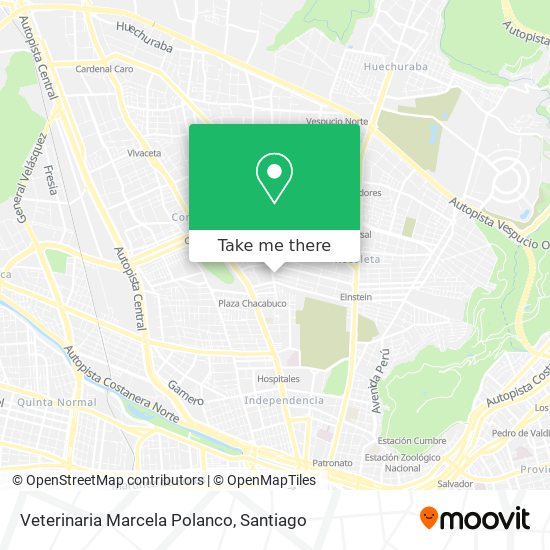 Veterinaria Marcela Polanco map