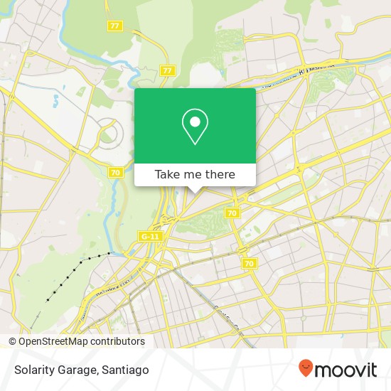 Mapa de Solarity Garage