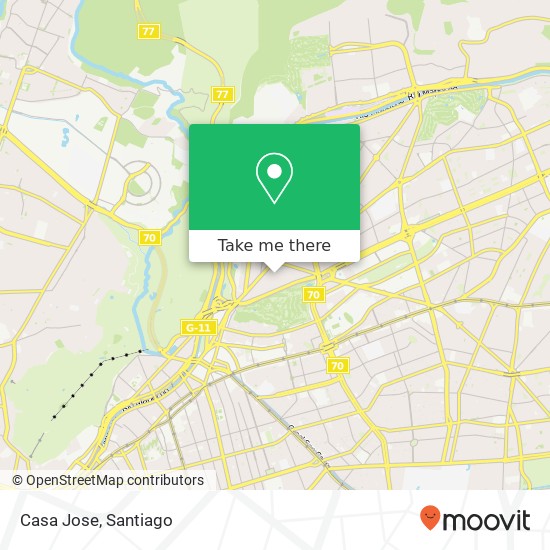 Casa Jose map