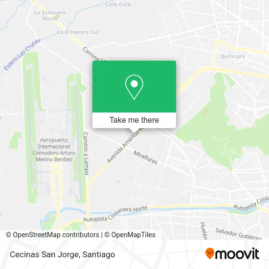 Cecinas San Jorge map