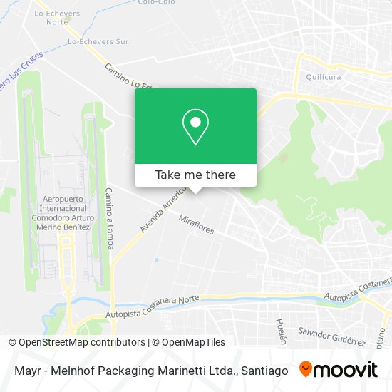 Mayr - Melnhof Packaging Marinetti Ltda. map