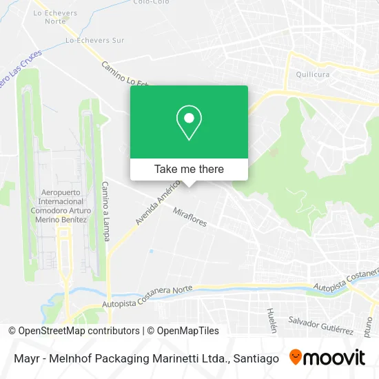 Mayr - Melnhof Packaging Marinetti Ltda. map