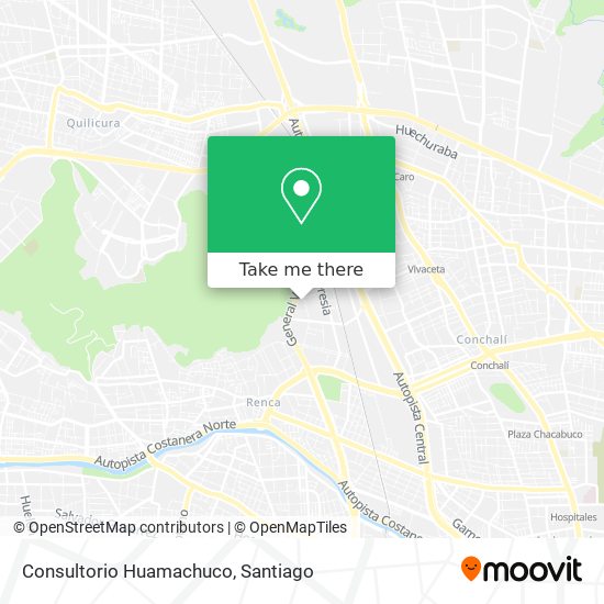 Consultorio Huamachuco map