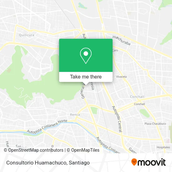 Consultorio Huamachuco map