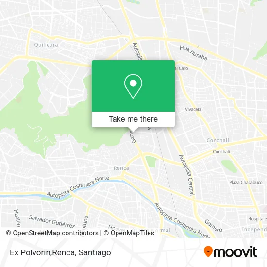 Ex Polvorin,Renca map