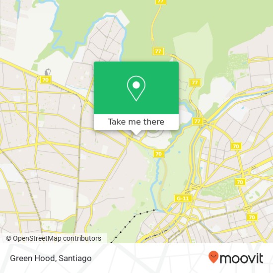 Green Hood map