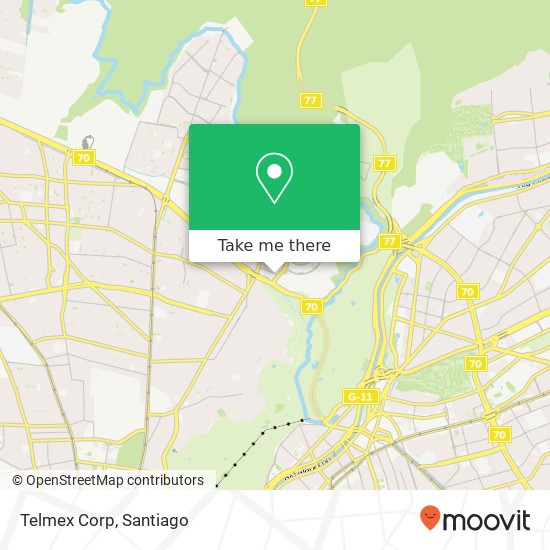 Telmex Corp map