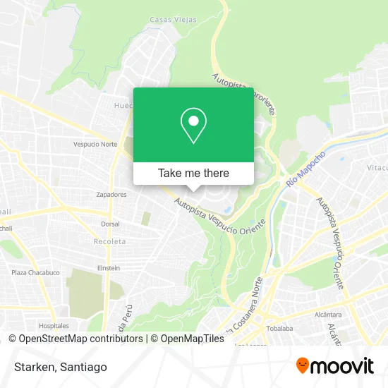 Starken map