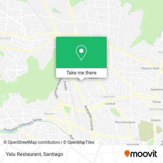 Yelu Restaurant map