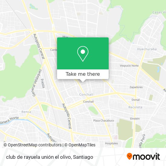 club de rayuela unión el olivo map