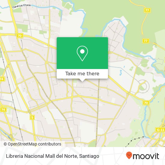 Libreria Nacional Mall del Norte map