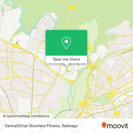 Mapa de SantiaGOrun Skechers Fitness