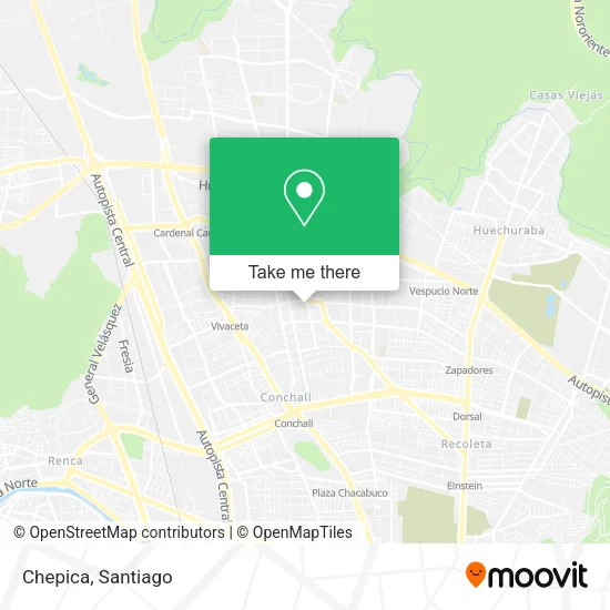Chepica map