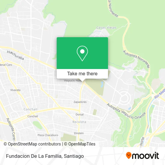 Fundacion De La Familia map